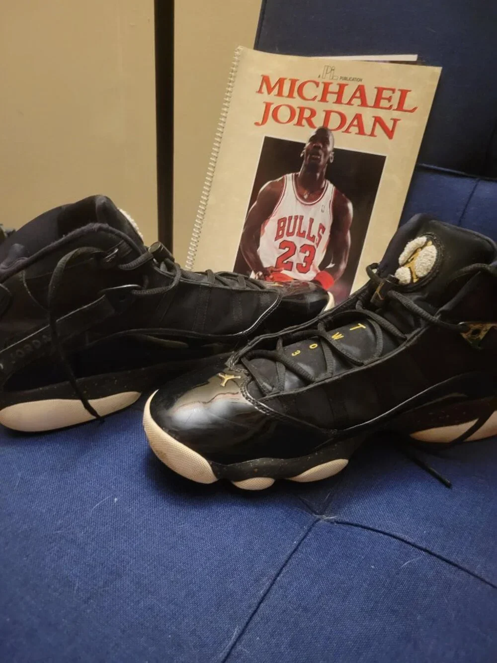 Air Jordan Two3 Six Rings Black Championship Edition - Men's Size 12 (Pre-Owned)